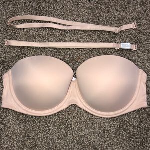 PINK VICTORIAS SECRET Strapless Bra